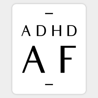 ADHD modern design tee Magnet